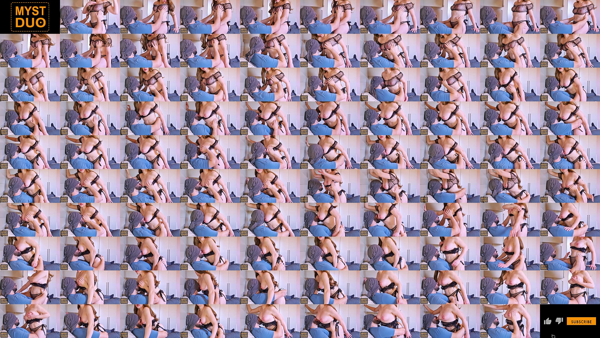 Sucking tits of a horny girl - Myst Duo 预览图