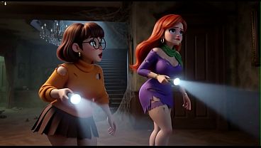 LETSDOEIT - Two Sexy Teens Daphne Klyde and Monique Woods Anal Gangbanged By 4 Horny Dudes