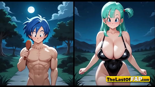 Moonlit Cave Stranger: Bulma’s Wet Research Turns into Raw Passionate Fuck