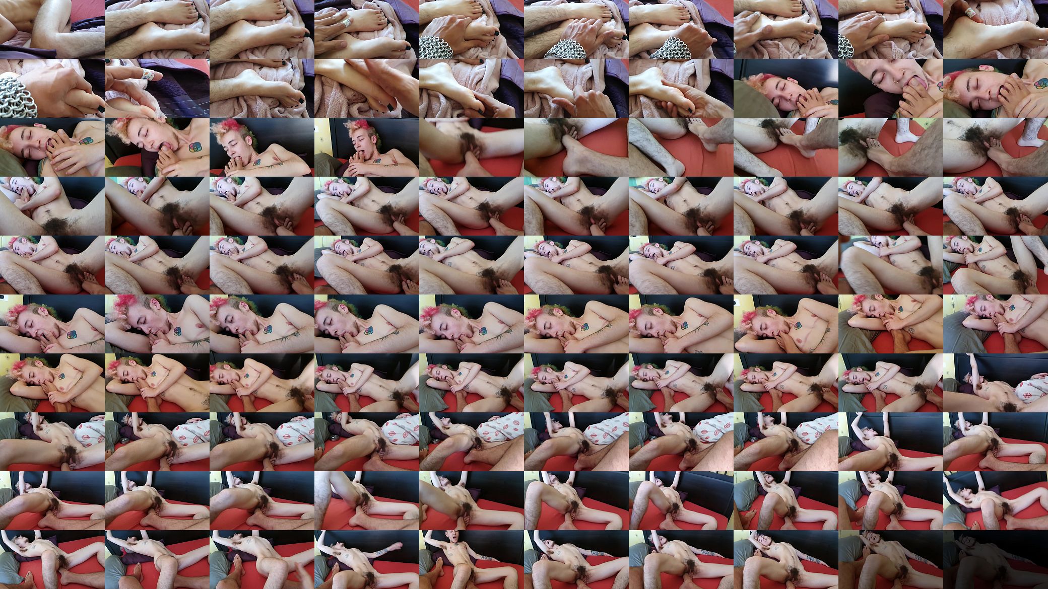 My kinky trans boyfriend loves Footfucking 预览图