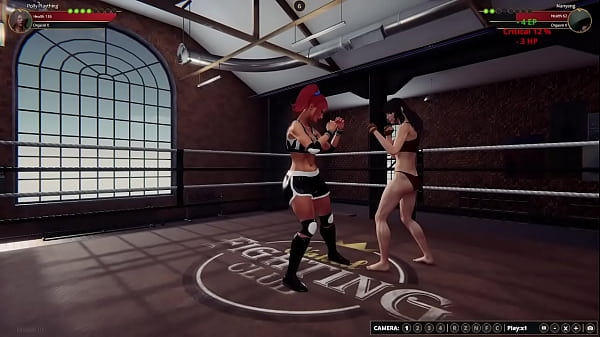Polly Plaything VS Nanyang (Naked Fighter 3D)