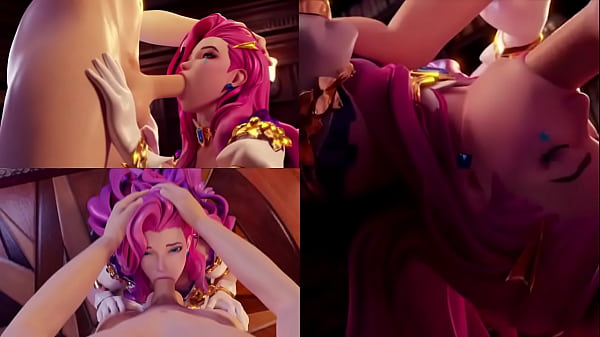 Seraphine gets cum in mouth