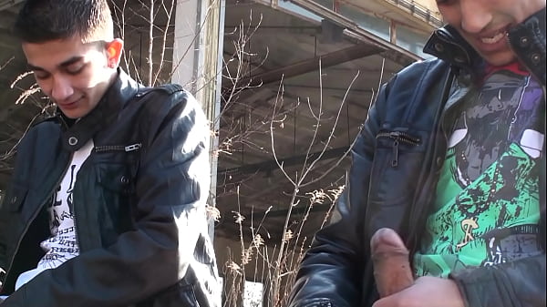 Scoout007 - Two young Gypsy boys jerk off their...