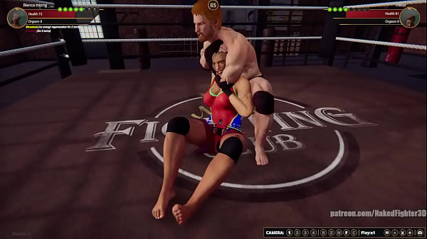 Bianca Iniong VS Vilkor (Naked Fighter 3D)