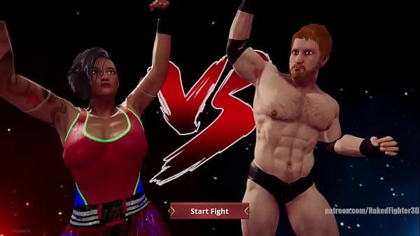 Bianca Iniong VS Vilkor (Naked Fighter 3D)