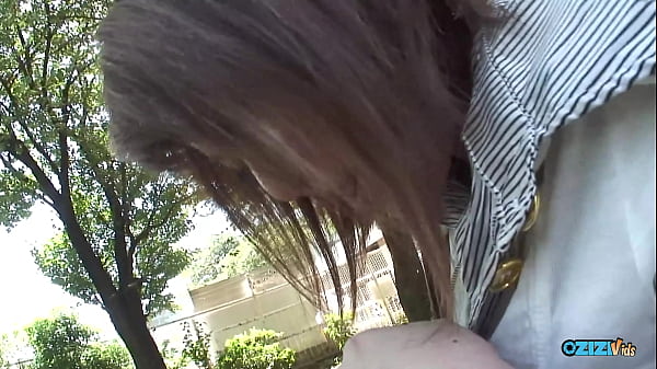 Exploring the heavenly blowjob boundaries with the innocent asian girl he met at the park