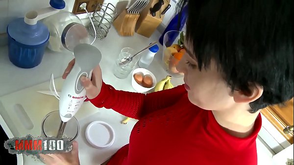 Fucked in the ass in the kitchen