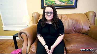 Curvy Exotic Brunette Amateur Harper B BJ Rimjob Passion Swallow!