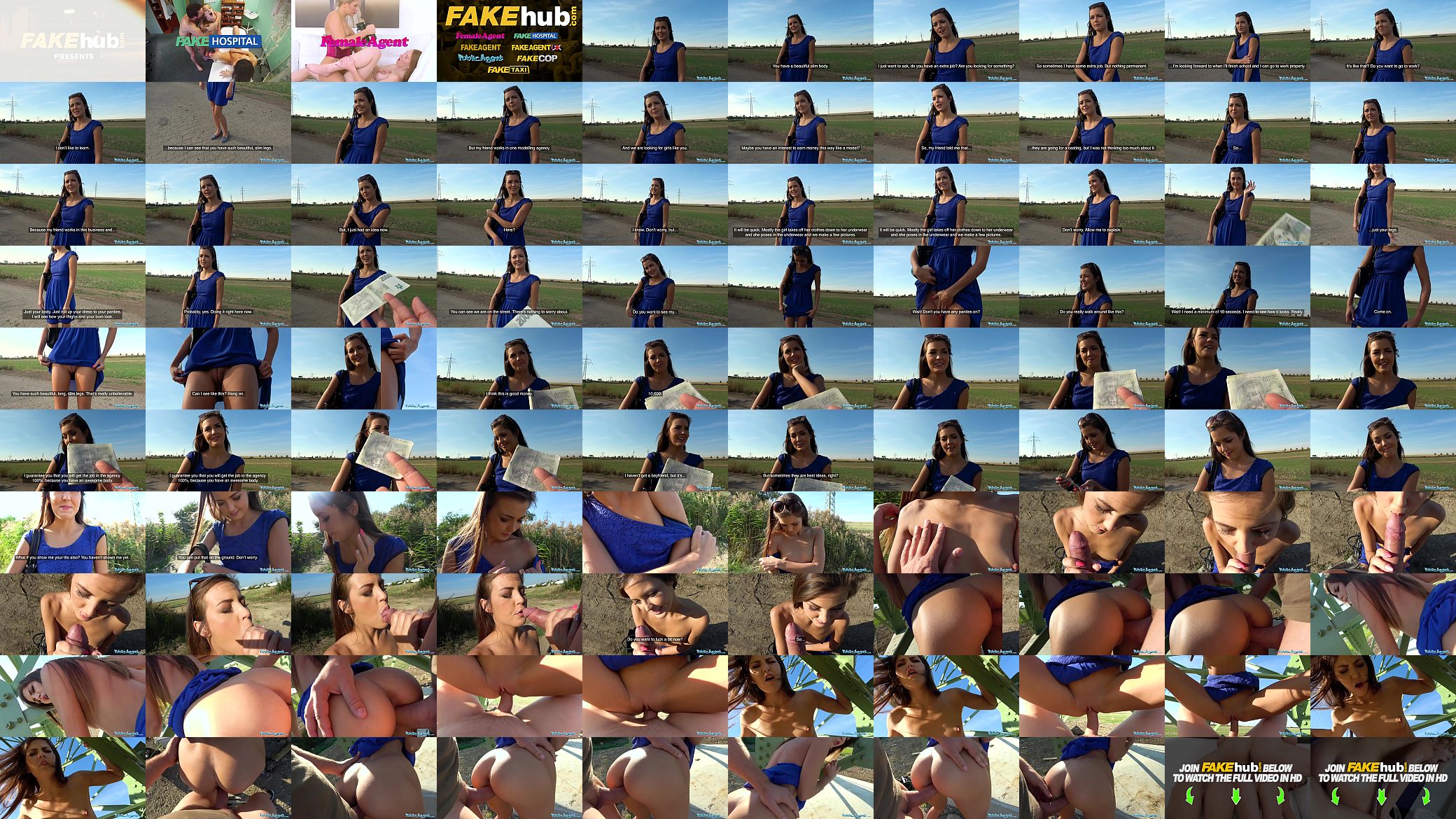 Public Agent Tight sexy Czech shaved pussy fucked outdoors 预览图
