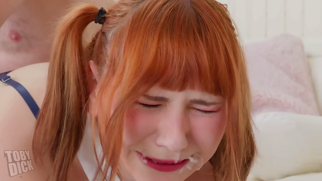 Severe spanking and relentless THROATFUCK