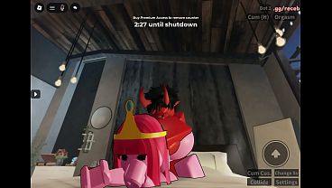 Fucking princess bubblegum on Roblox