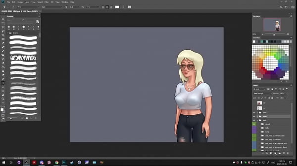 Stream | Picarto | DarkCookie - Summertime Saga (2021.12.06)