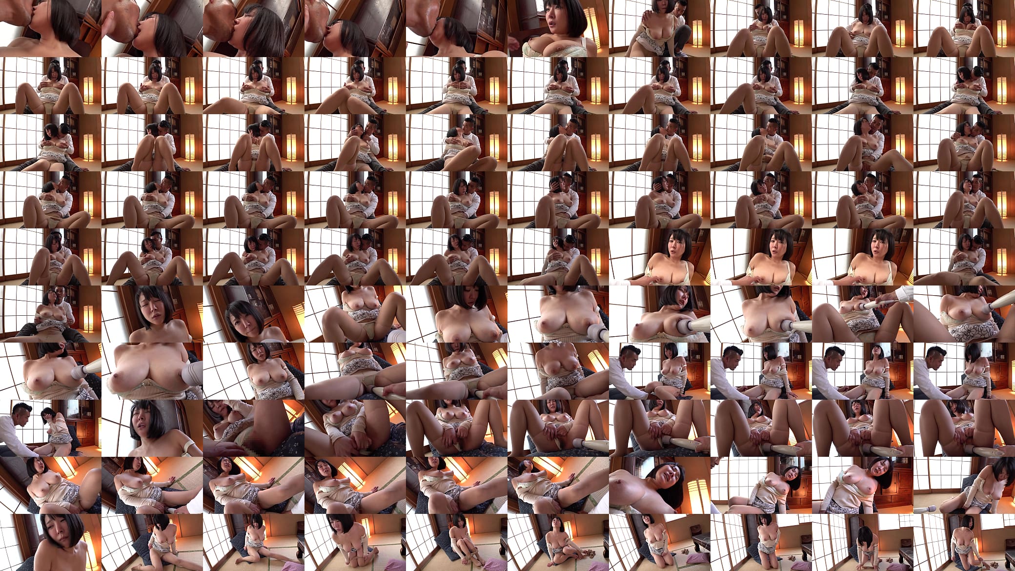 Treasured shoot at home of Japanese big breasted MILF　４ 预览图