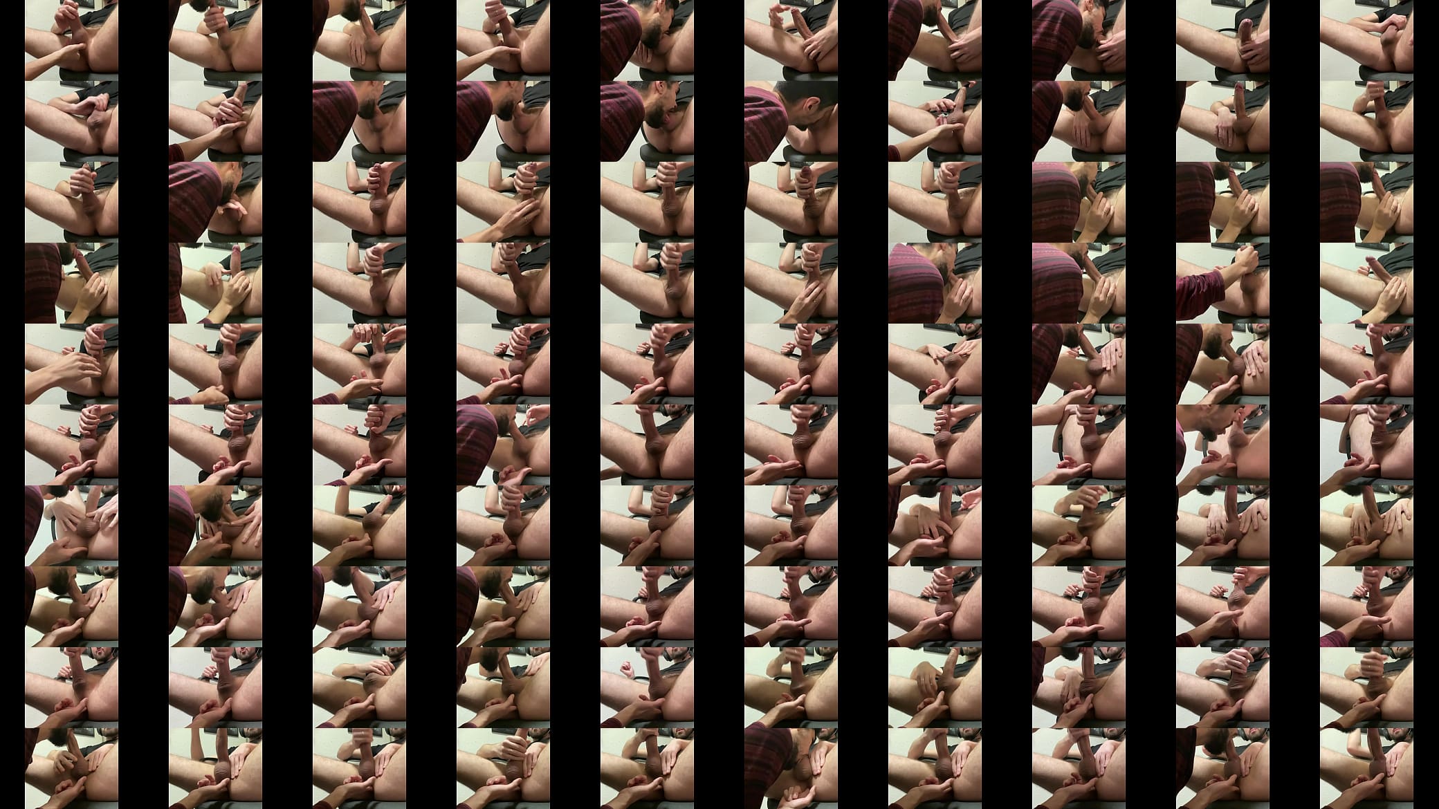 I put a finger in it and make him cum while I suck it 预览图