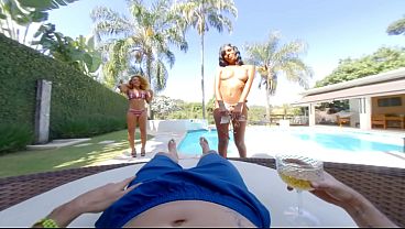 Juh Jackson and Rebeca Villar Both Want My Dick in Their Ass