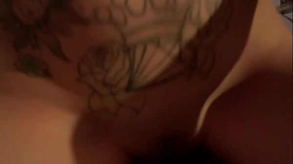 Tatted emo beauty takes backs shots and submits