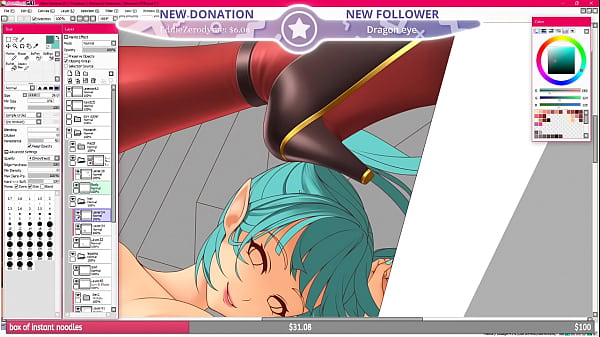 Stream | Picarto | LuckNight - Lewd Lair (2021.05.12) B