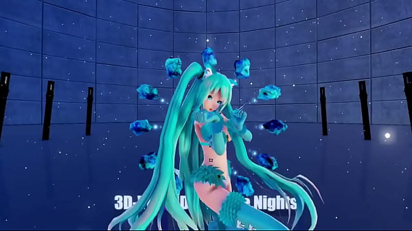 (Blue [K]nights) ［Ray-MMD 3D VR180］Cat Fate Cosplay Adult Miku［Girls］