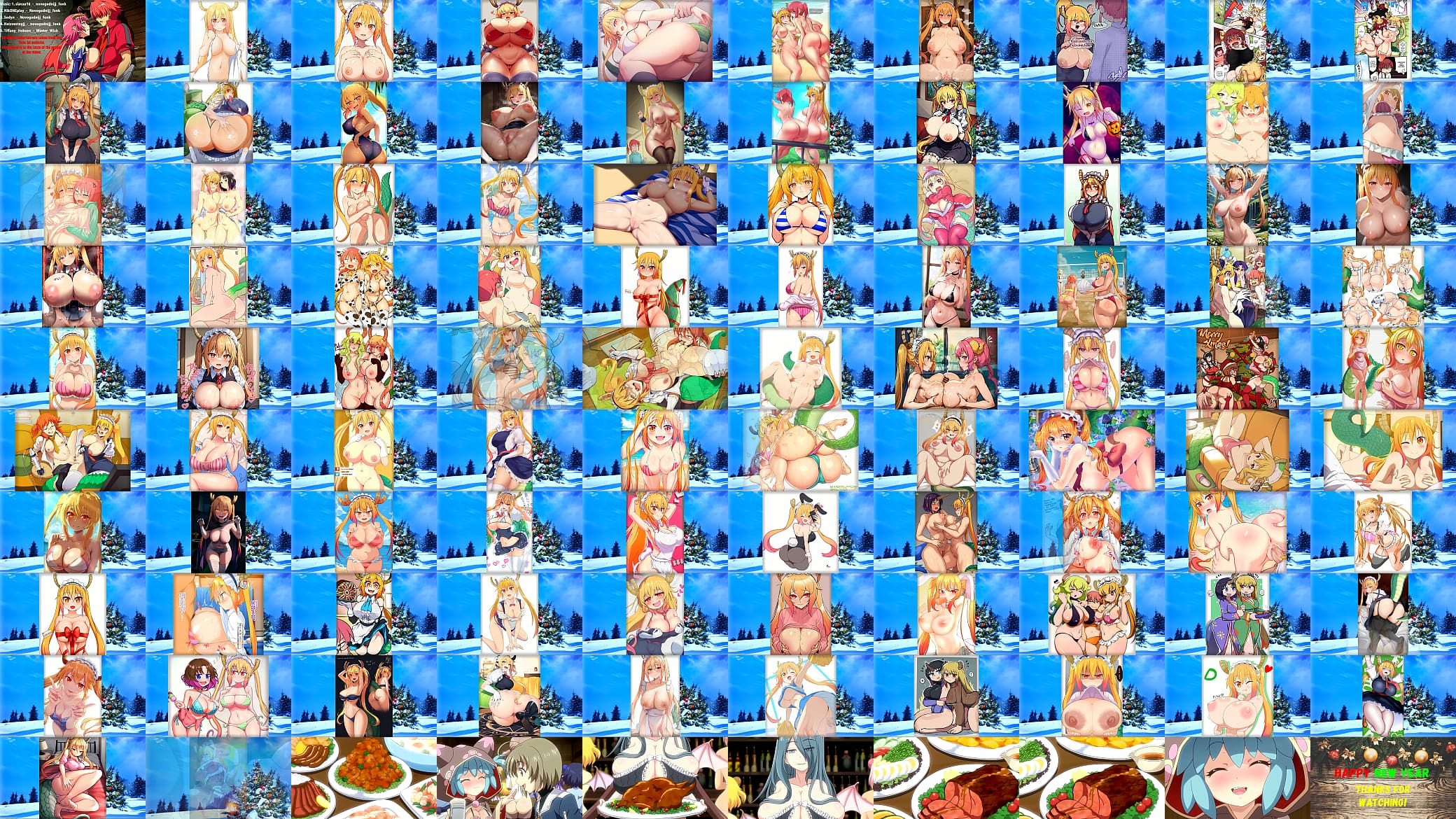 Compilation Rule 34 Tohru (1) (dragon maid) [Happy New Year of the green dragon] 预览图
