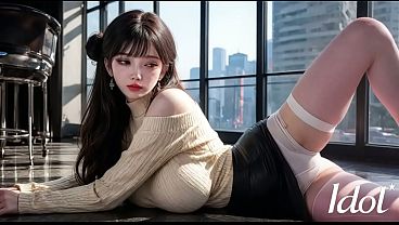 Asian Korean Slut Fucked Hard by Ancient Old Man [AI]