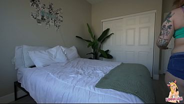 Step-sister tit fuck