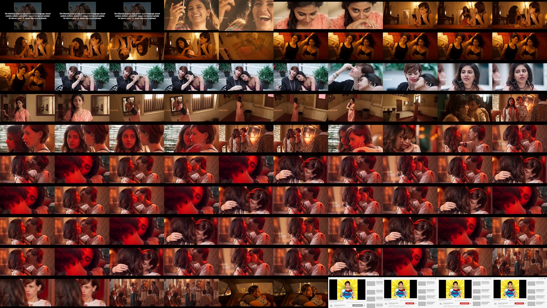 Actress Anjali hot kiss webseries 预览图