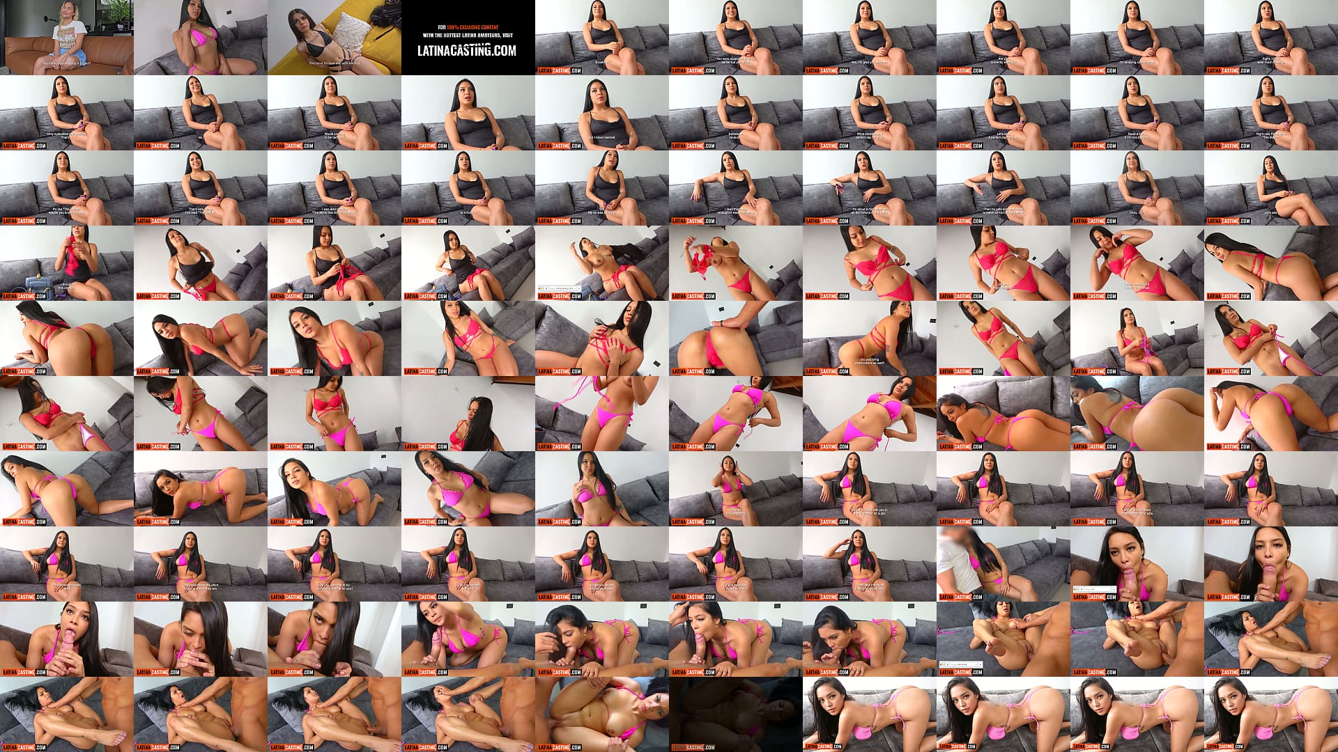 Bubble Butt Latina Bends Over For The Casting Agent &amp; Gets Rammed Hard 预览图