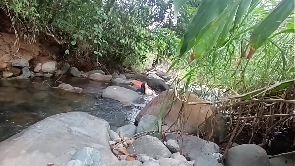 PART ONE. They meet at the river and FUCK MY ASS.. SEX IN THE FOREST alexachris20