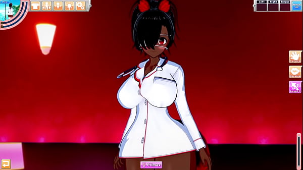 hot black nurse gets fucked hard