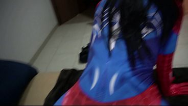 My roommate went to see the Spiderman movie, but her boyfriend didn't give her what she wanted.