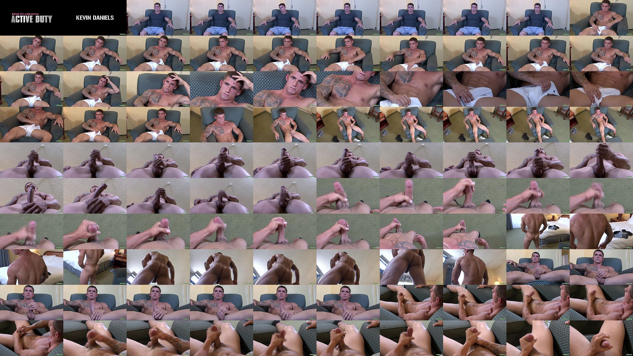 Awkward Straight Cutie Jerks His Thick Cut Cock 预览图