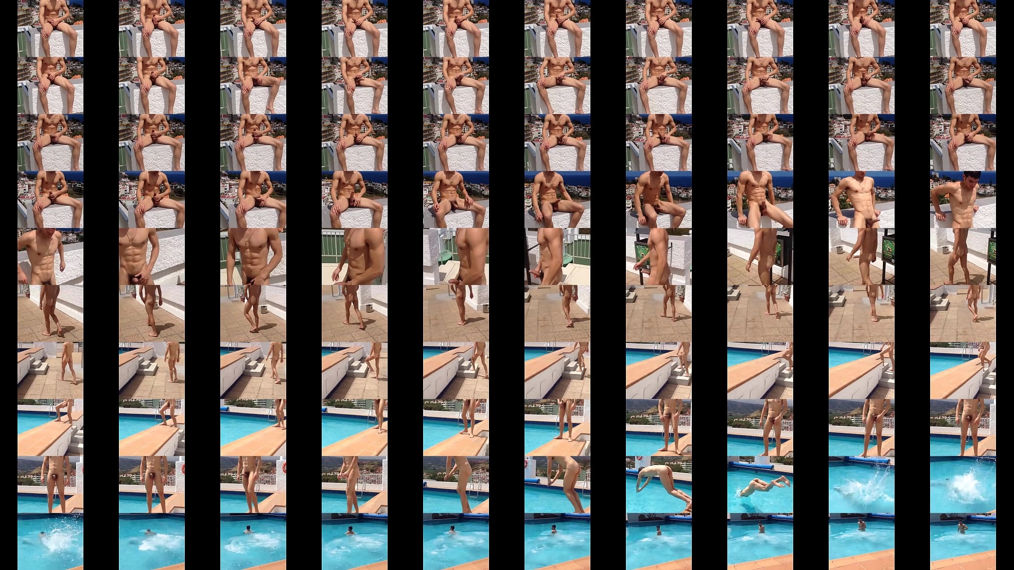 Macho pelado na piscina 预览图