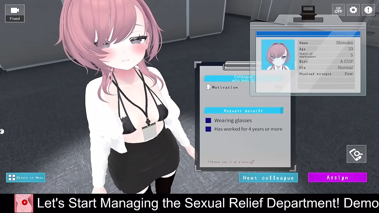 Let'_s Start Managing the Sexual Relief Department! Demo