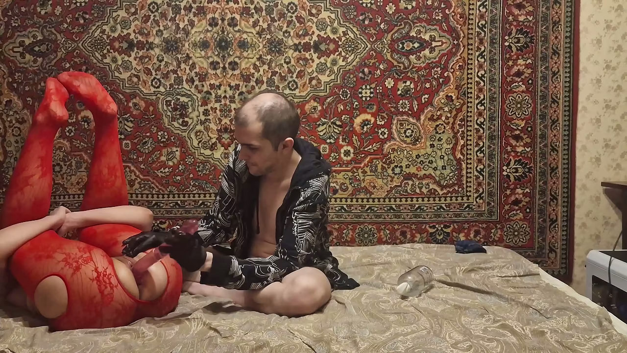 Sasha Earth ass dildo masturbation Anastasia Mistress