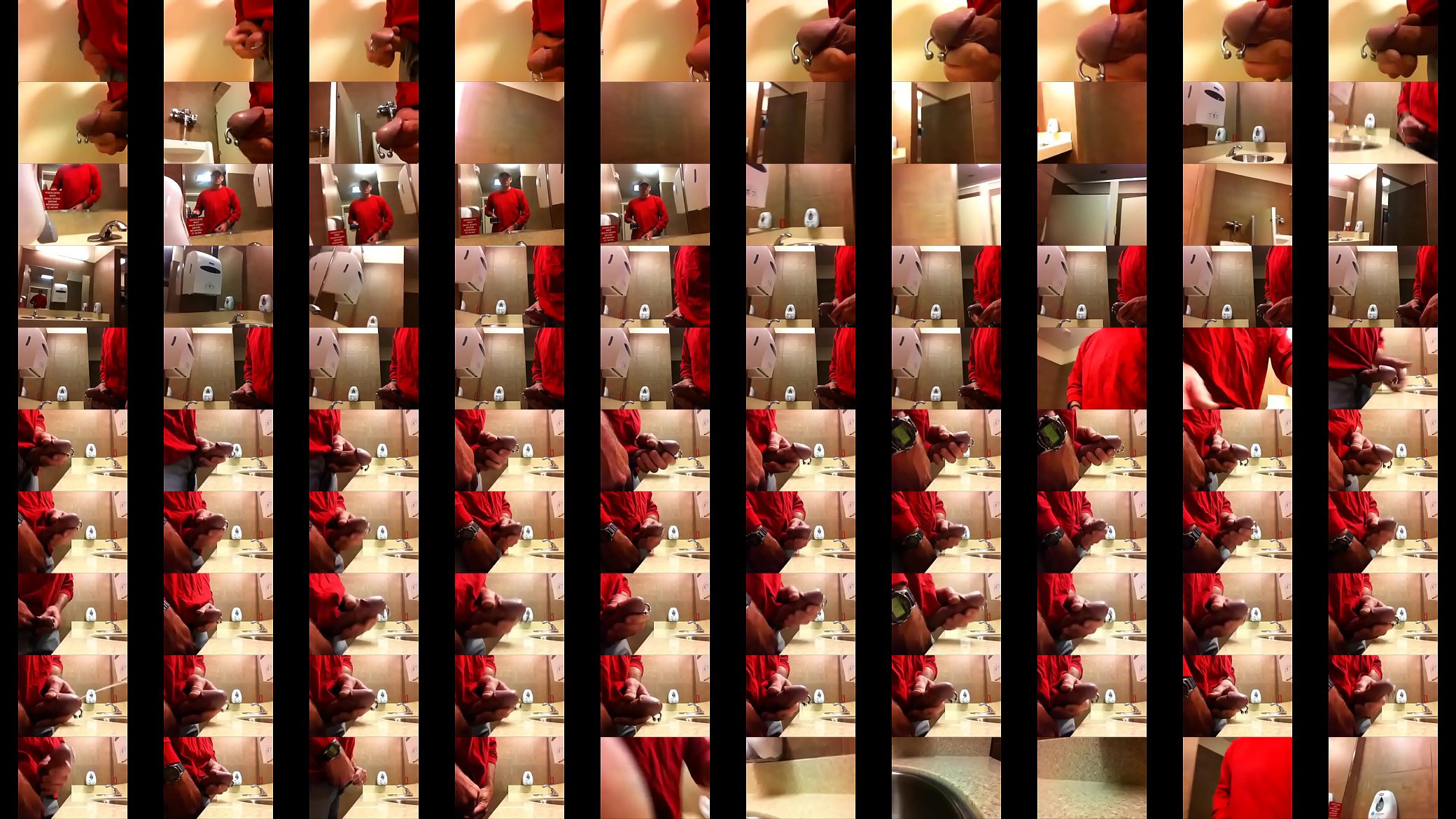 Cumshot public restroom 预览图