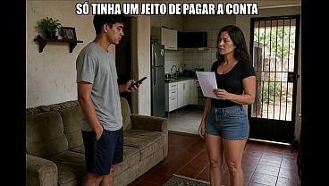 Conto erótico narrado - Gravei conteudo com o meu filho para pagar as contas (voz sintetica)