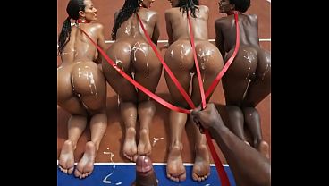 Nutting on my prize winning racing bitches (AI)