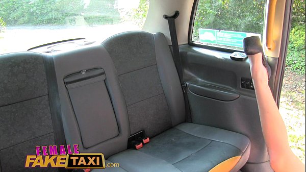 Female Fake Taxi outdoor pussy licking and fingering with tattooed emo chicks