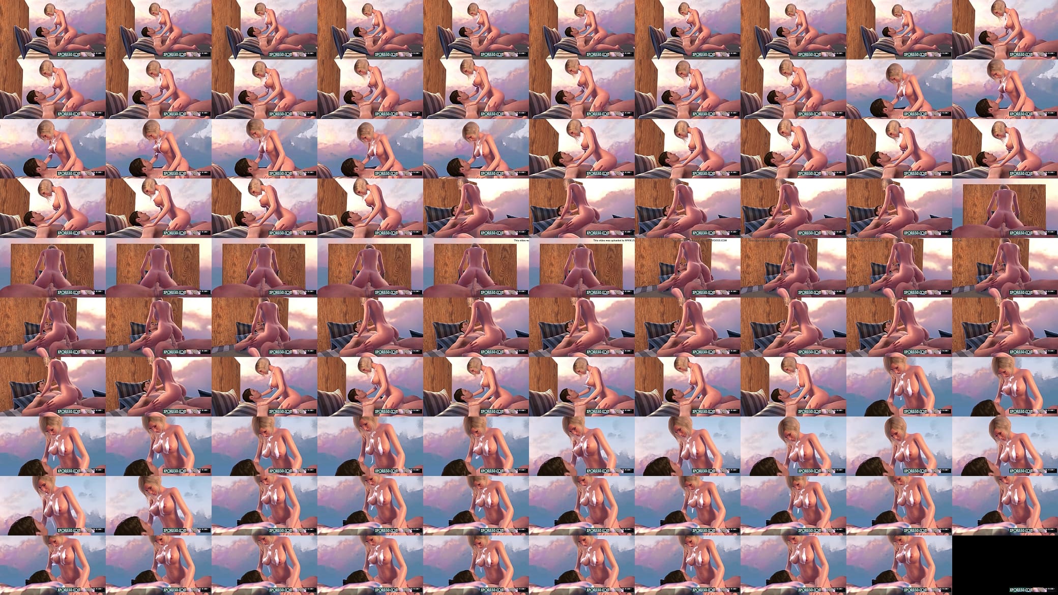 3D Porn Anime Busty Girl Anal Sex 预览图