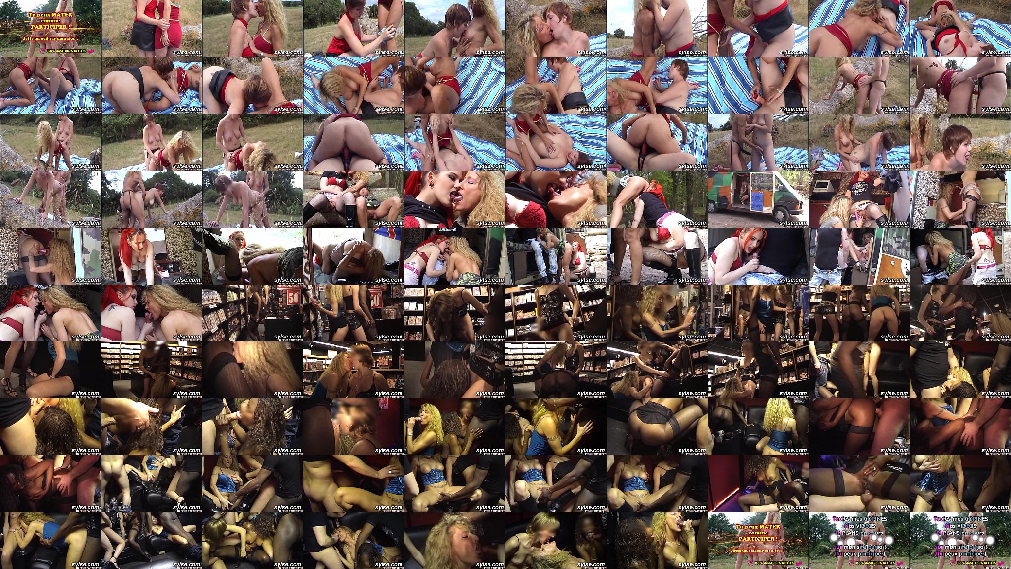 Amateur lesbian teen tries strapon outdoor 预览图