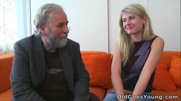 Old Goes Young - Vika's boyfriend found her fucking an old guy