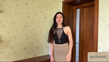 Naive Brunette Gets Fucked Hard in the Anal POV