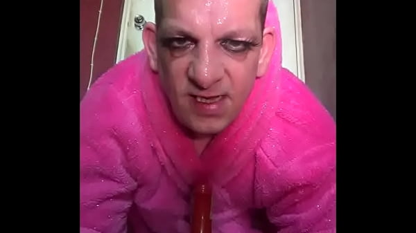 Mark wright rides two dildo cocks but wished he...