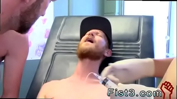 Gay men getting hardcore anal fisting After he'...