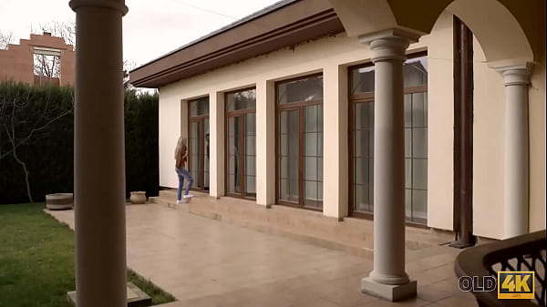 Download Video - OLD4K&period; Old man enjoys unplanned sex with attractive stranger at his place