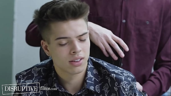 Download Video - Risky Game Of 'Who Can Fuck The Boss' Ends In Office Threesome - DisruptiveFilms