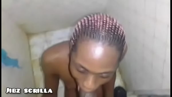 Tranny sucking the big dick of Jibz Scrilla got anal pounding in abandoned toilet - Penismanxxx Production