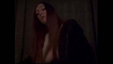 Italian Big Tits Milf Artemisia Love Hot Solo Smoke Fetish Outside Flashing her big horny boobs and nipples play