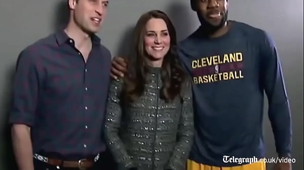 Kate's reaction to LeBron James 'royal protocol...