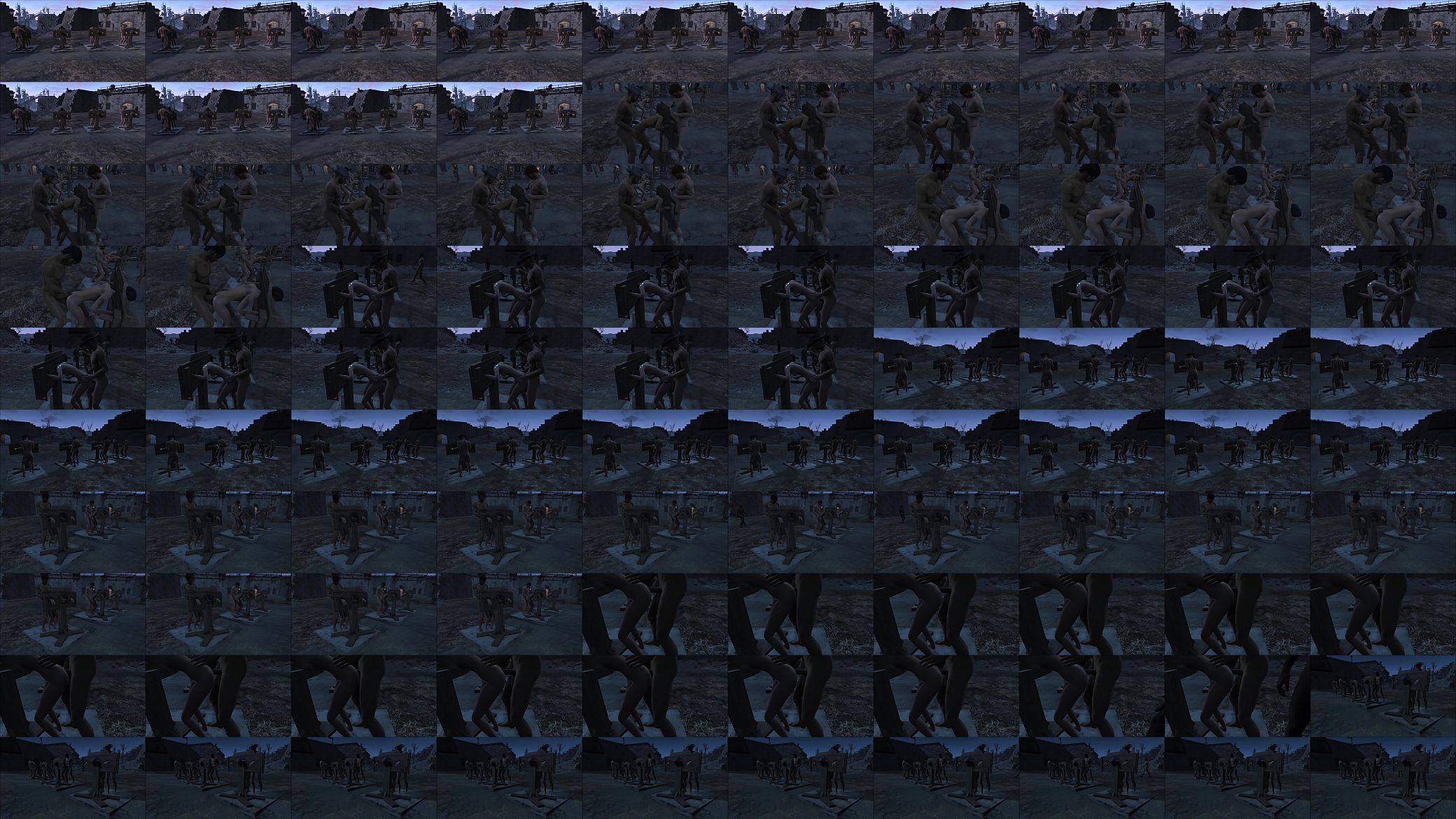 Fallout 4 Multi Pillory Fuck 预览图